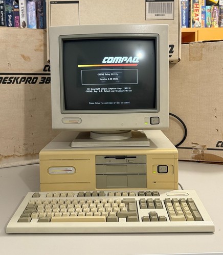 Compaq deskpro 386s 4mb - compaq,